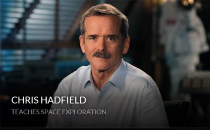 Explore the unknown with Chris Hadfield