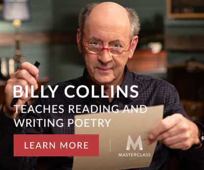 Billy Collins Teaches Reading Writing Poetry