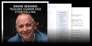 David Sedaris Teaches Storytelling And Humor