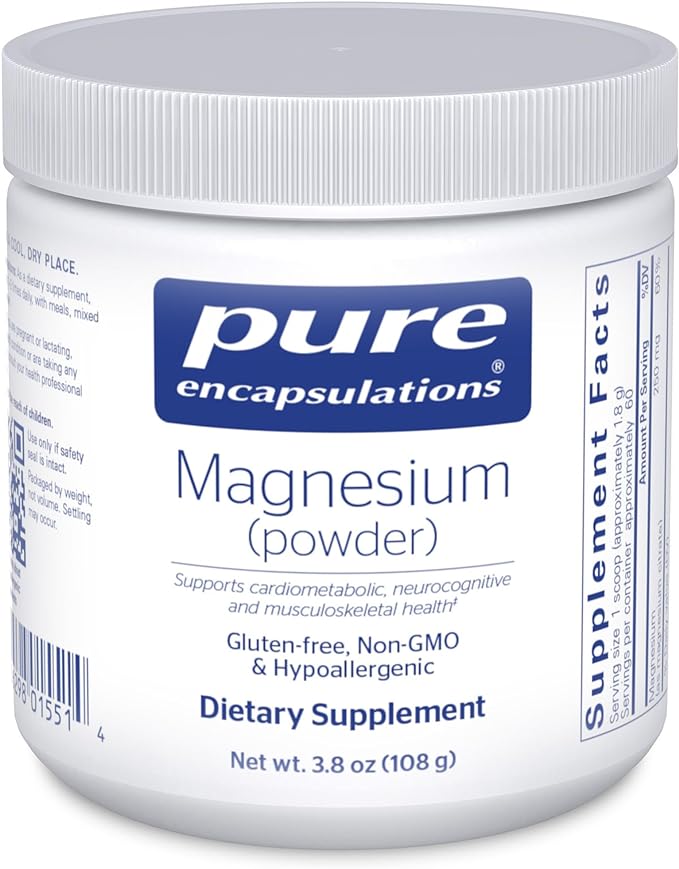 Pure Encapsulations - Magnesium Powder - 3.7 oz (107 Grams)